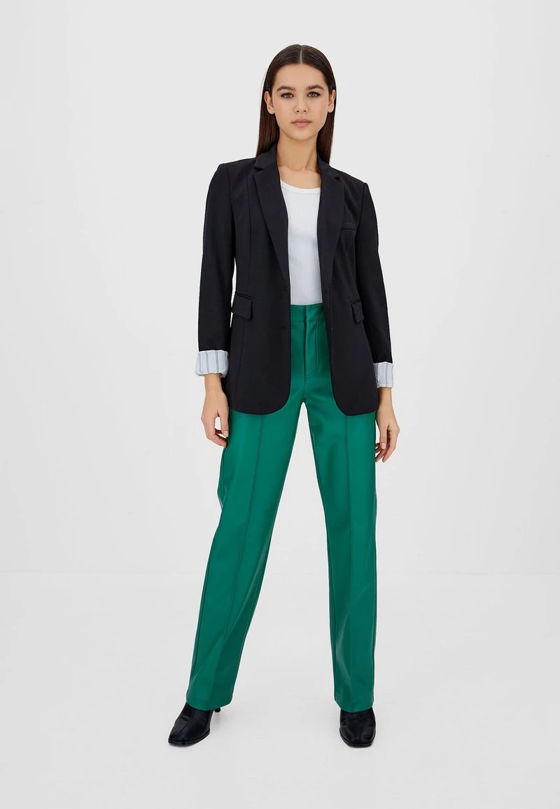 Stradivarius Kurzmantel - Schwarz 2 Stradivarius Kurzmantel - Schwarz – Bild 2