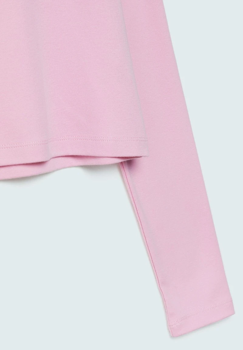 Stradivarius BASIC-CROPPED-AUS - Langarmshirt - Light Pink 6 Stradivarius BASIC-CROPPED-AUS - Langarmshirt - Light Pink – Bild 6