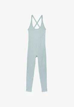 Stradivarius SEAMLESS WITH STRAPS - Jumpsuit - Light Green -Stradivarius Deutschland Verkaufs-Shop 5299a1642b3343e785db087285550f99