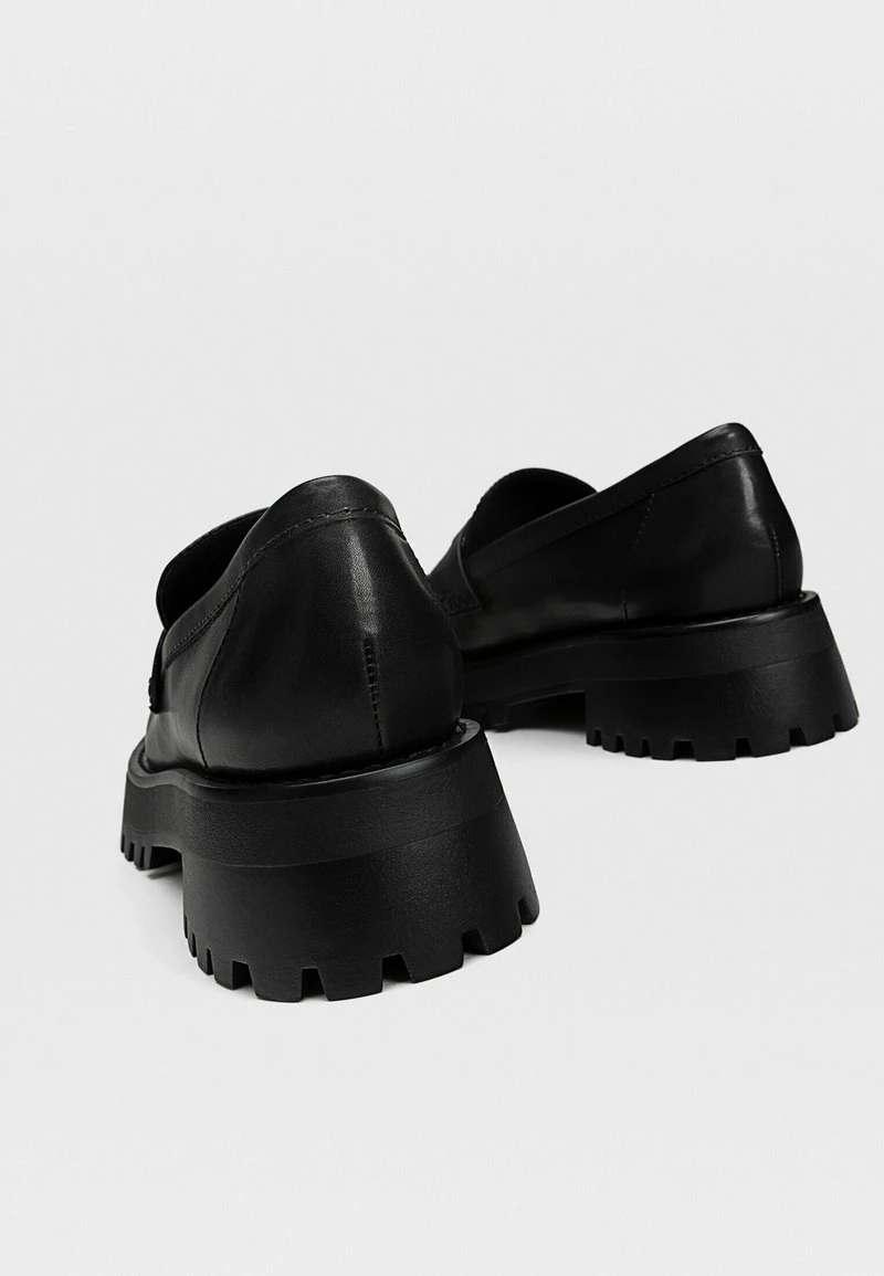 Stradivarius WIDE - Slipper - Black 5 Stradivarius WIDE - Slipper - Black – Bild 5