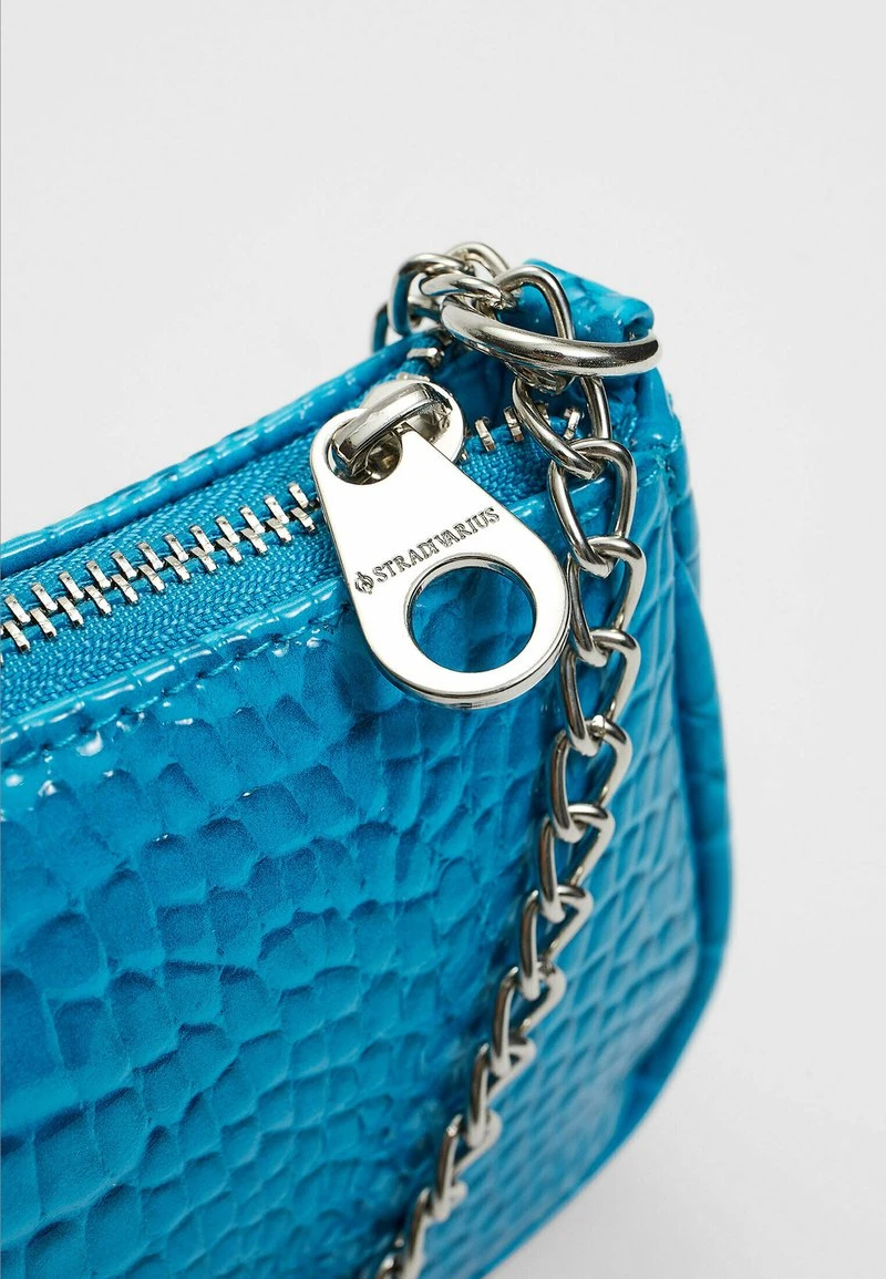 Stradivarius MINI - Umhängetasche - Turquoise 2 Stradivarius MINI - Umhängetasche - Turquoise – Bild 2