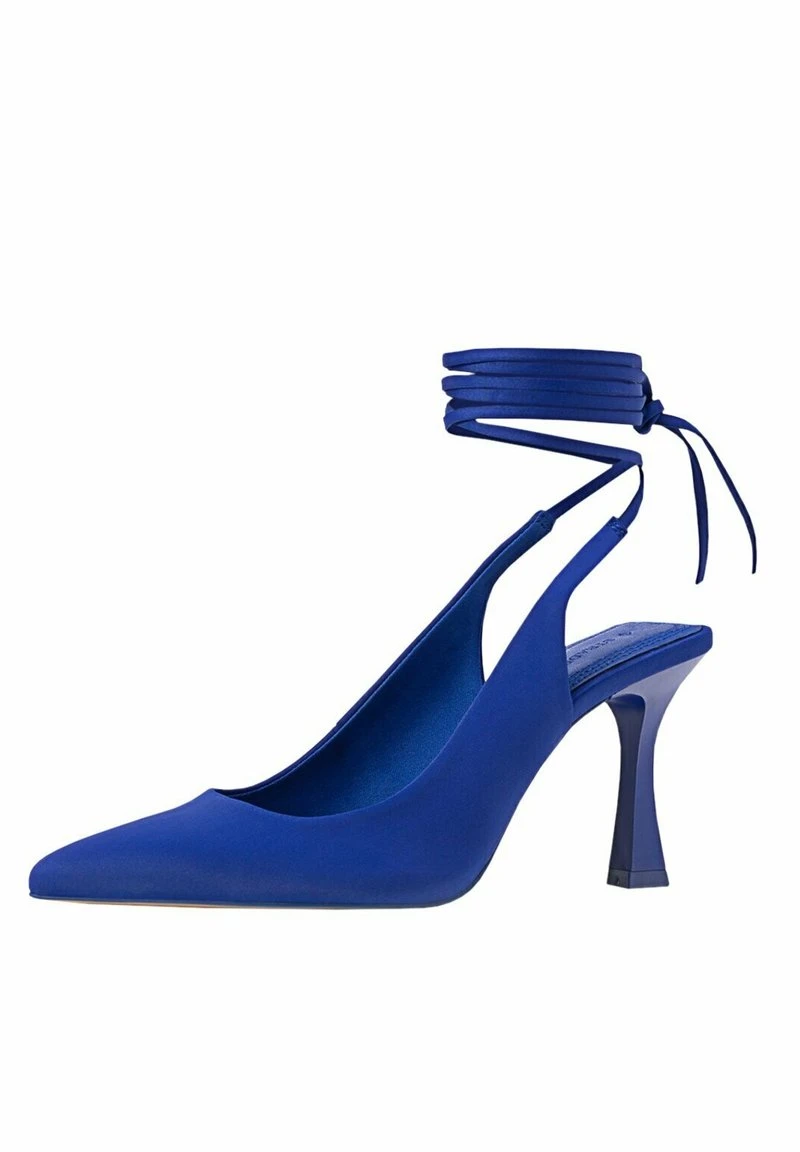 Stradivarius OFFENER UND SCHNÜRUNG - Schnürpumps - Blue 2 Stradivarius OFFENER UND SCHNÜRUNG - Schnürpumps - Blue – Bild 2