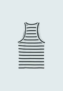 Stradivarius BASIC STRIPED RACERBACK - Top - White 11 Stradivarius BASIC STRIPED RACERBACK - Top - White -Stradivarius Deutschland Verkaufs-Shop 581d99a4a9164333b073572bb7d20345