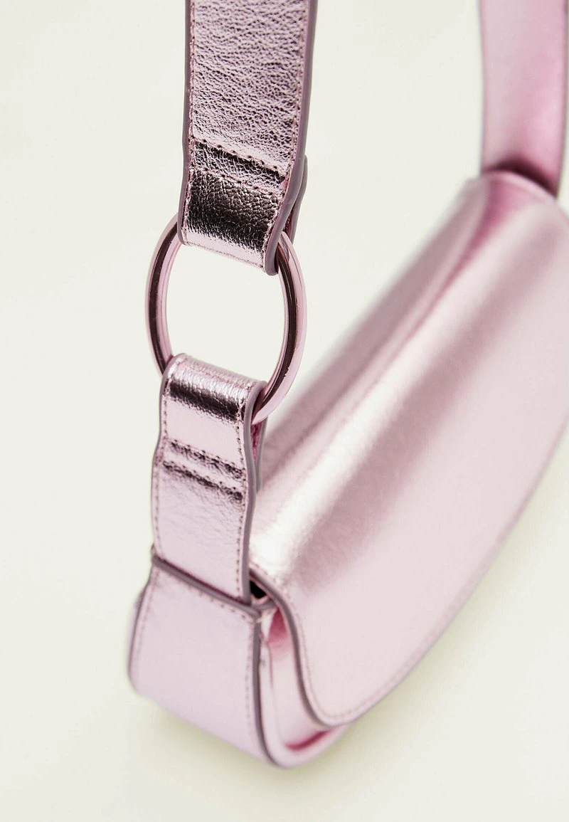 Stradivarius WITH FLAP - Umhängetasche - Light Pink 6 Stradivarius WITH FLAP - Umhängetasche - Light Pink – Bild 6