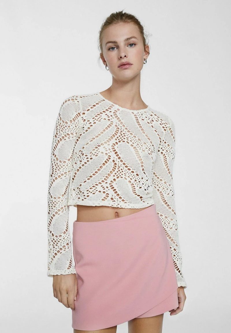 Stradivarius WICKELOPTIK - Wickelrock - Pink 4 Stradivarius WICKELOPTIK - Wickelrock - Pink – Bild 4