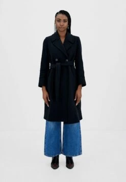 Stradivarius Trenchcoat - Black -Stradivarius Deutschland Verkaufs-Shop 5ae2c8d4d4274f848f4d4d5ce541f601 1