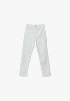 Stradivarius Jeans Slim Fit - Off White -Stradivarius Deutschland Verkaufs-Shop 5b317ec007694f1eafb8f87aa67b7a34