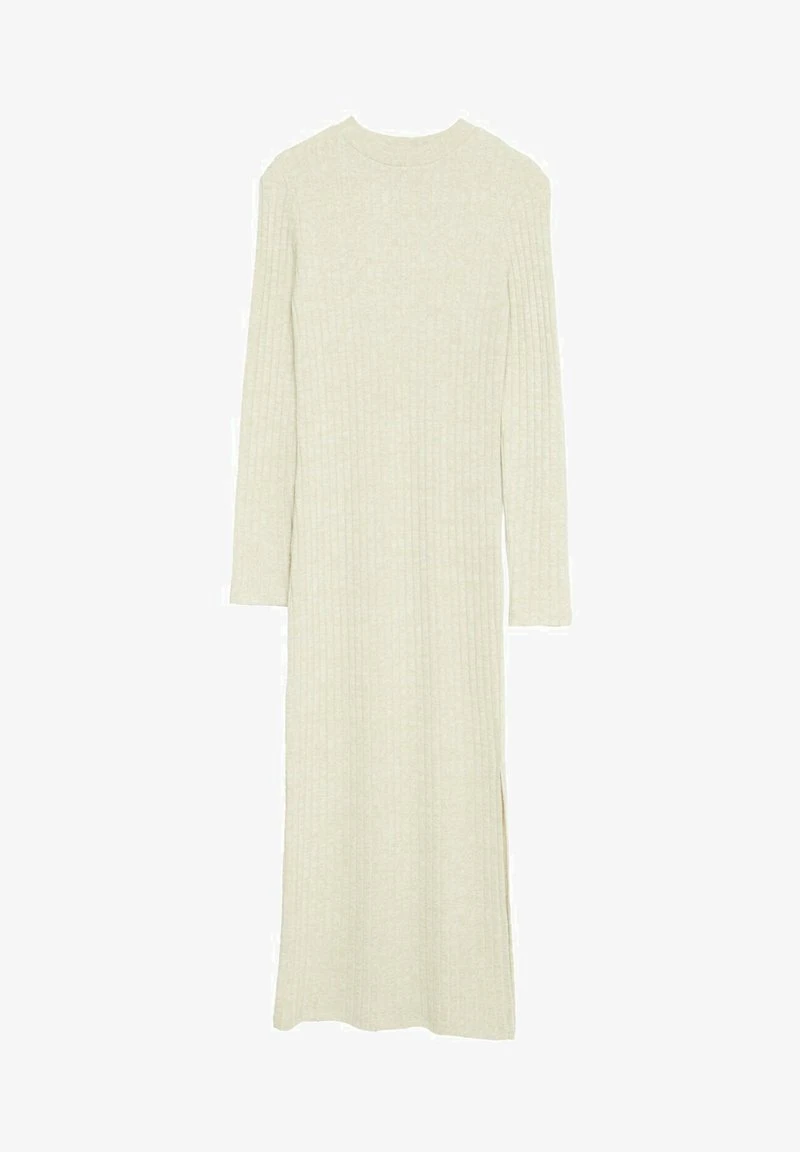 Stradivarius WEICHES - Strickkleid - Beige 4 Stradivarius WEICHES - Strickkleid - Beige – Bild 4