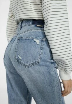 Stradivarius CROPPED - Jeans Straight Leg - Light Blue 9 Stradivarius CROPPED - Jeans Straight Leg - Light Blue -Stradivarius Deutschland Verkaufs-Shop 5bbf886e8e91460cb1054ed7fcf8865e