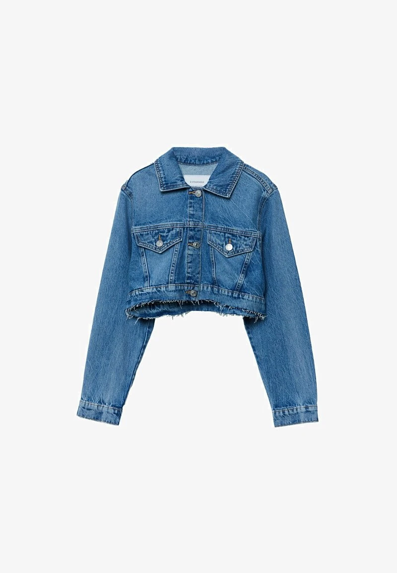 Stradivarius SUPER CROPPED - Jeansjacke - Light Blue 5 Stradivarius SUPER CROPPED - Jeansjacke - Light Blue – Bild 5