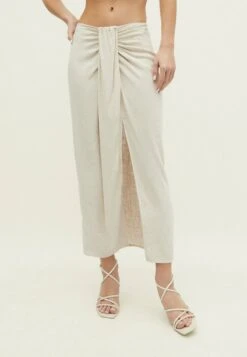 Stradivarius LONG RUSTIC - Maxirock - Stone