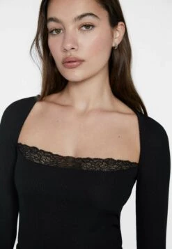 Stradivarius Langarmshirt - Black 9 Stradivarius Langarmshirt - Black -Stradivarius Deutschland Verkaufs-Shop 5f0fa35839ba43caaeddd586704e8837