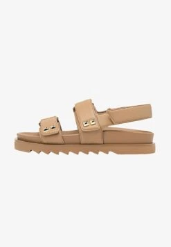 Stradivarius Plateausandalette - Beige