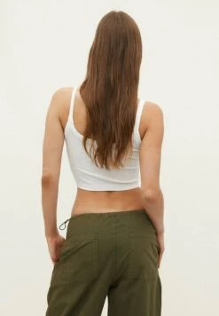 Stradivarius CROP WITH WIDE STRAPS - Top - White 8 Stradivarius CROP WITH WIDE STRAPS - Top - White -Stradivarius Deutschland Verkaufs-Shop 5f9ed1b14b3e470bb423814e17bb0fb3