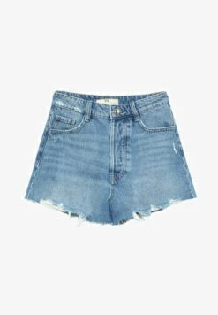 Stradivarius Jeans Shorts - Light Blue -Stradivarius Deutschland Verkaufs-Shop 628dc64f9f99460c969601575b22b0ba
