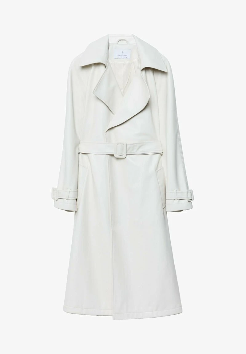 Stradivarius Trenchcoat - Off White 5 Stradivarius Trenchcoat - Off White – Bild 5
