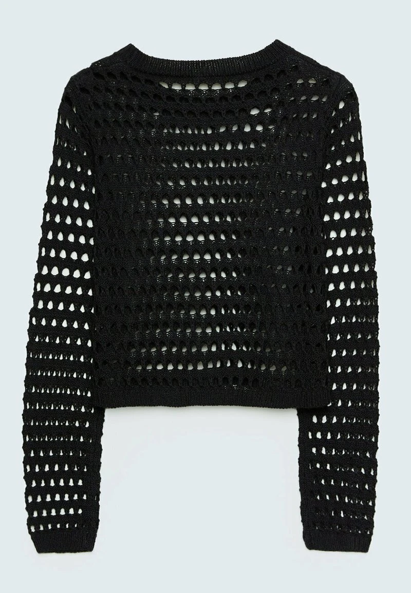 Stradivarius Strickpullover - Black 6 Stradivarius Strickpullover - Black – Bild 6