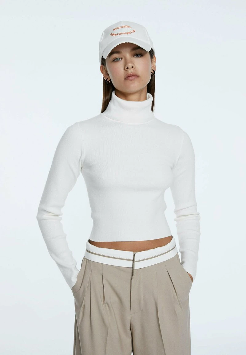 Stradivarius Strickpullover - Offwhite 1 Stradivarius Strickpullover - Offwhite