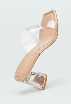 Stradivarius MIT ABSATZ AUS VINYL - High Heel Sandalette - Nude 9 Stradivarius MIT ABSATZ AUS VINYL - High Heel Sandalette - Nude -Stradivarius Deutschland Verkaufs-Shop 67c89ac5810a40789b1d42ef80802067