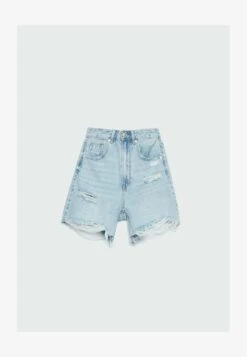 Stradivarius LONGLINE - Jeans Shorts - Light Blue 10 Stradivarius LONGLINE - Jeans Shorts - Light Blue -Stradivarius Deutschland Verkaufs-Shop 682656eb600043b7ab99b3fec3548a6b