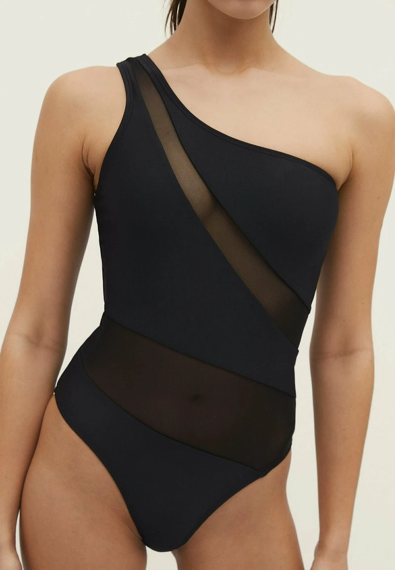 Stradivarius Badeanzug - Black 4 Stradivarius Badeanzug - Black – Bild 4