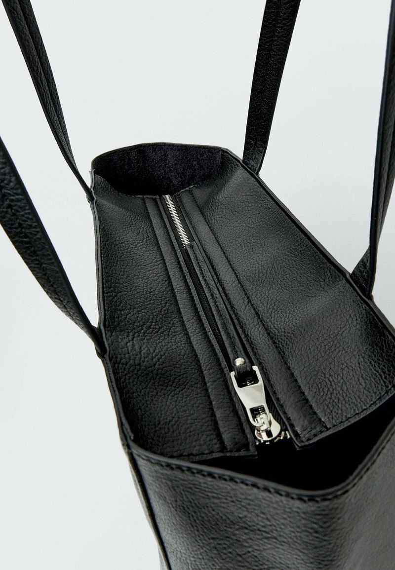 Stradivarius Shopping Bag - Black 5 Stradivarius Shopping Bag - Black – Bild 5