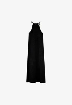 Stradivarius NECKHOLDER - Strickkleid - Black -Stradivarius Deutschland Verkaufs-Shop 6b2d17a6e96b4d39962a15985c1c330a