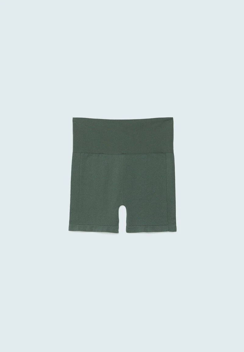 Stradivarius SEAMLESS SPORTY - Shorts - Khaki 6 Stradivarius SEAMLESS SPORTY - Shorts - Khaki – Bild 6