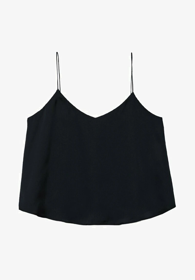 Stradivarius WITH THIN STRAPS - Top - Black 5 Stradivarius WITH THIN STRAPS - Top - Black – Bild 5