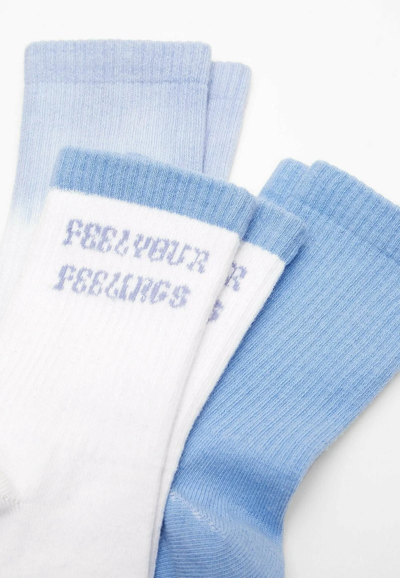 Stradivarius 3-ER-PACK OF TIE-DYE - Socken - Blue 4 Stradivarius 3-ER-PACK OF TIE-DYE - Socken - Blue – Bild 4