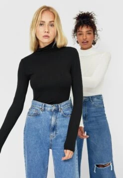 Stradivarius MULTIPACK - Strickpullover - Black