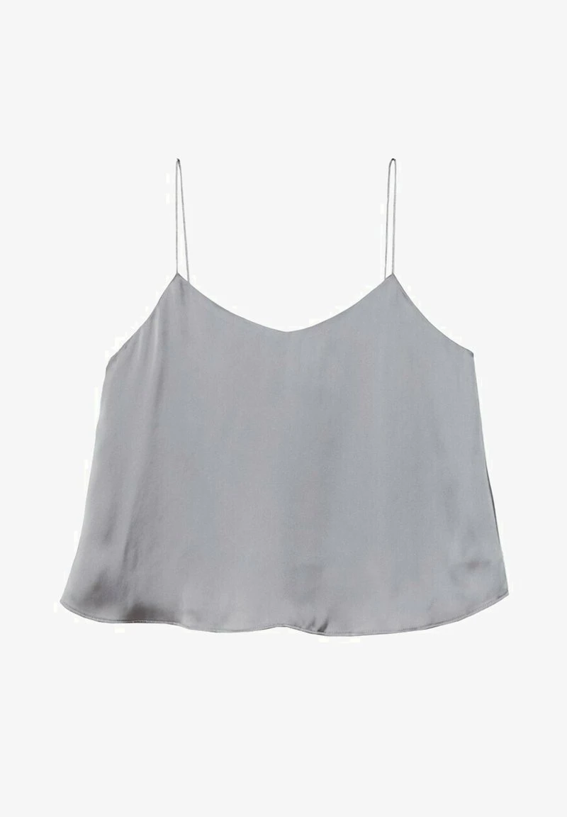 Stradivarius WITH THIN STRAPS - Top - Grey 5 Stradivarius WITH THIN STRAPS - Top - Grey – Bild 5