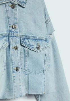 Stradivarius KURZE - Jeansjacke - Neon Blue -Stradivarius Deutschland Verkaufs-Shop 71490c1f4a7b405793b9ca2a4ed0acdc