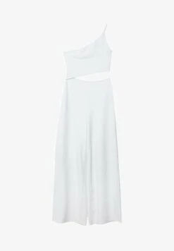 Stradivarius ASYMMETRIC CUT-OUT - Jumpsuit - White -Stradivarius Deutschland Verkaufs-Shop 71832519a9b149f7a2cdcbc701849c44
