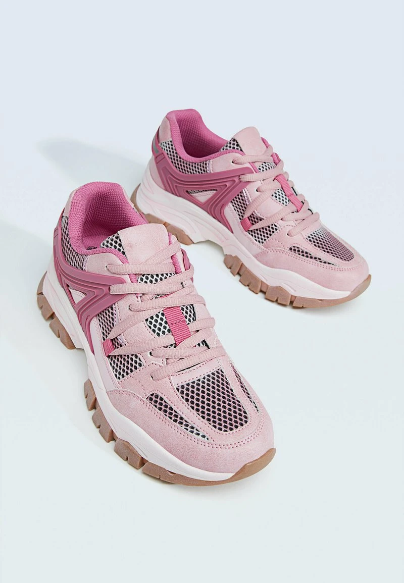 Stradivarius Sneaker Low - Pink 3 Stradivarius Sneaker Low - Pink – Bild 3