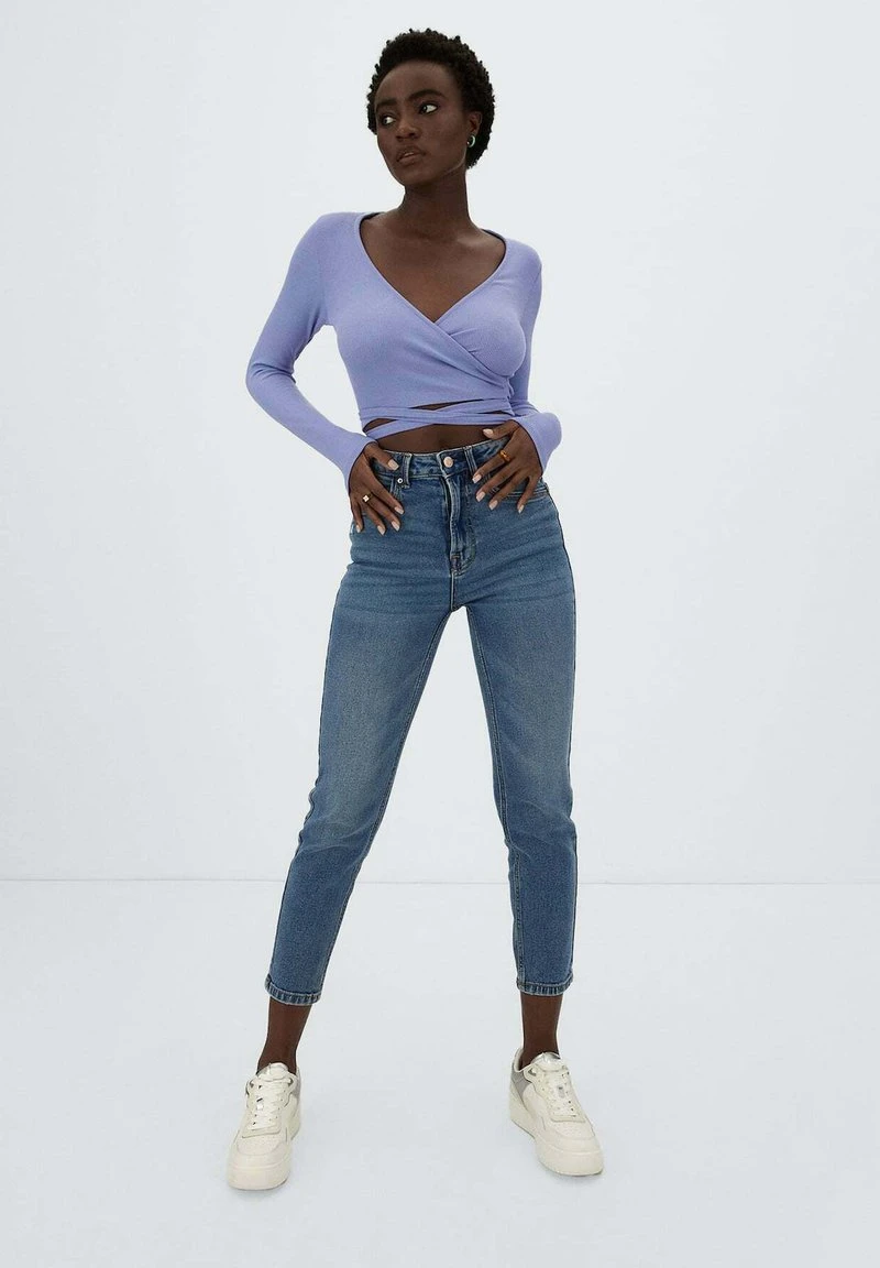 Stradivarius Jeans Slim Fit - Blue Denim 2 Stradivarius Jeans Slim Fit - Blue Denim – Bild 2