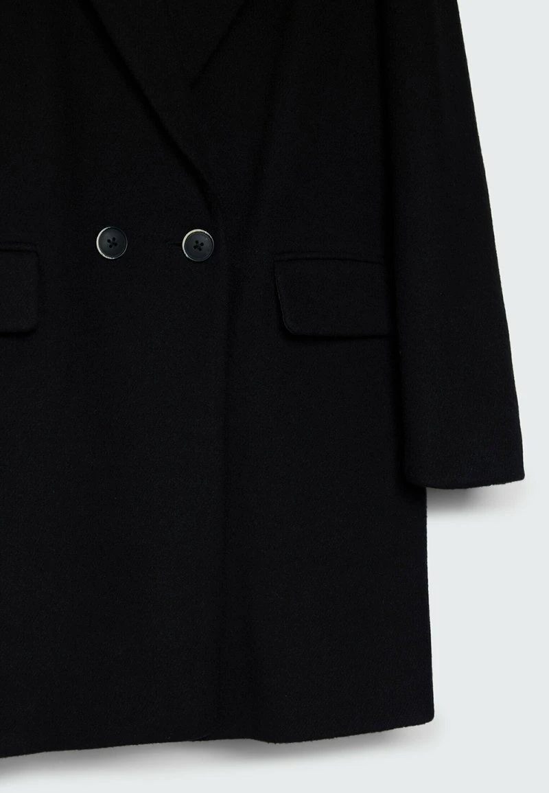 Stradivarius BASIC - Kurzmantel - Black 6 Stradivarius BASIC - Kurzmantel - Black – Bild 6