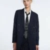 Stradivarius Blazer - Dark Blue