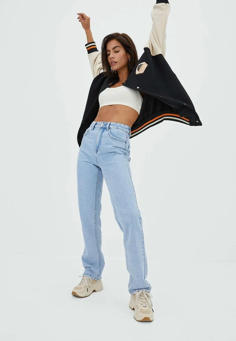 Stradivarius Jeans Straight Leg - Light Blue 2 Stradivarius Jeans Straight Leg - Light Blue – Bild 2