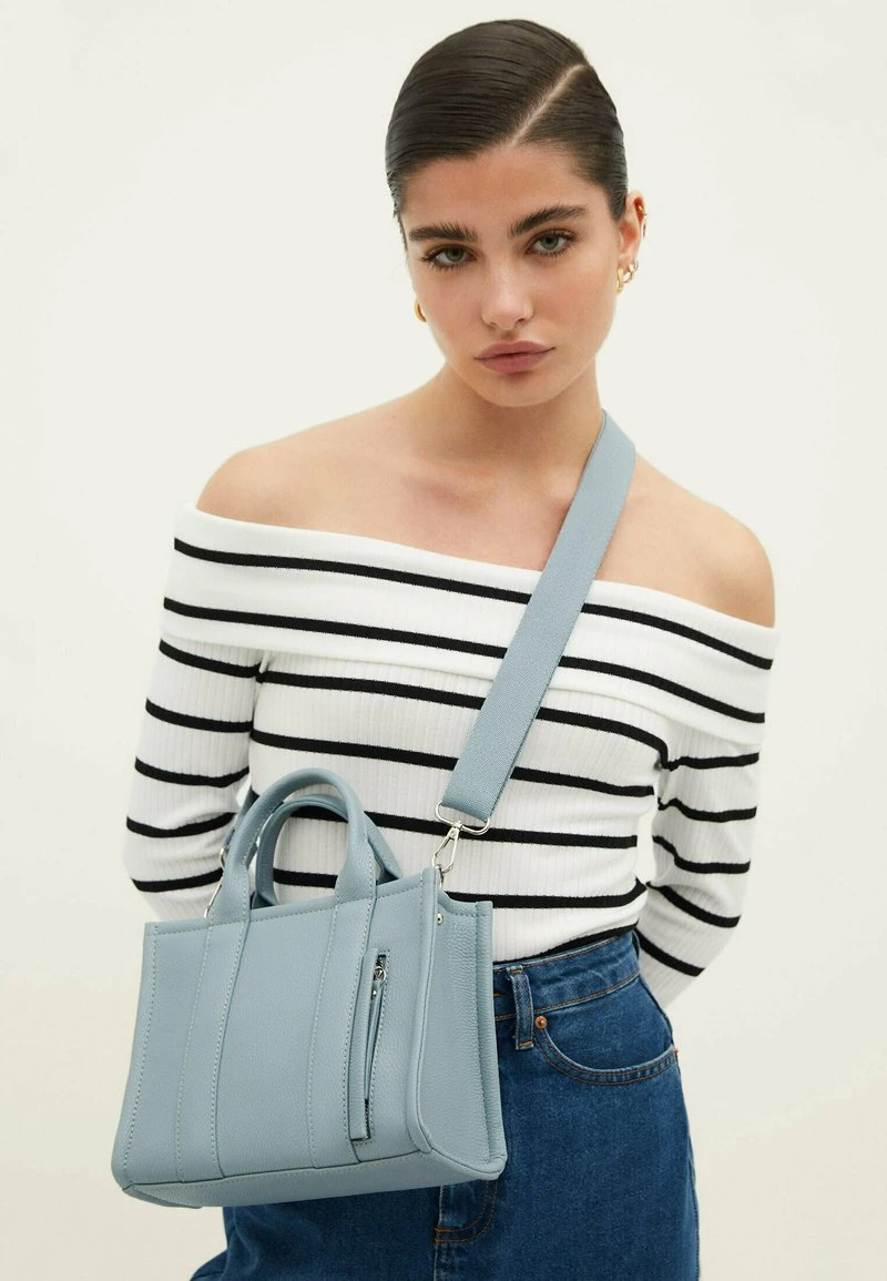 Stradivarius MINI - Handtasche - Blue 2 Stradivarius MINI - Handtasche - Blue – Bild 2