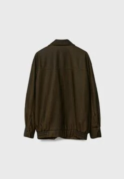 Stradivarius FADED EFFECT WITH POCKETS - Kunstlederjacke - Camel -Stradivarius Deutschland Verkaufs-Shop 7919bcfce2ec4e29b783be7c905ecdcb