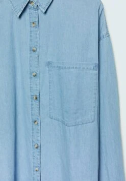 Stradivarius BASIC - Hemdbluse - Light Blue 11 Stradivarius BASIC - Hemdbluse - Light Blue -Stradivarius Deutschland Verkaufs-Shop 797b3e2db64340db9e0f74f39276e9f2