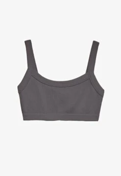 Stradivarius NAHTLOSES BRALETTE - Top - Dark Grey -Stradivarius Deutschland Verkaufs-Shop 7a404fabd1cf439f8293fb87faf56e02