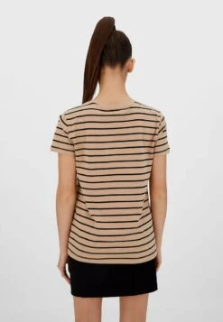 Stradivarius T-Shirt Print - Beige -Stradivarius Deutschland Verkaufs-Shop 7a820ed3705044578c1ca9f83ebf3c3c