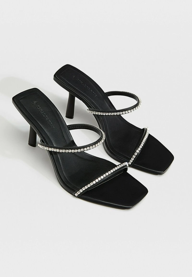 Stradivarius High Heel Sandalette - Black 2 Stradivarius High Heel Sandalette - Black – Bild 2