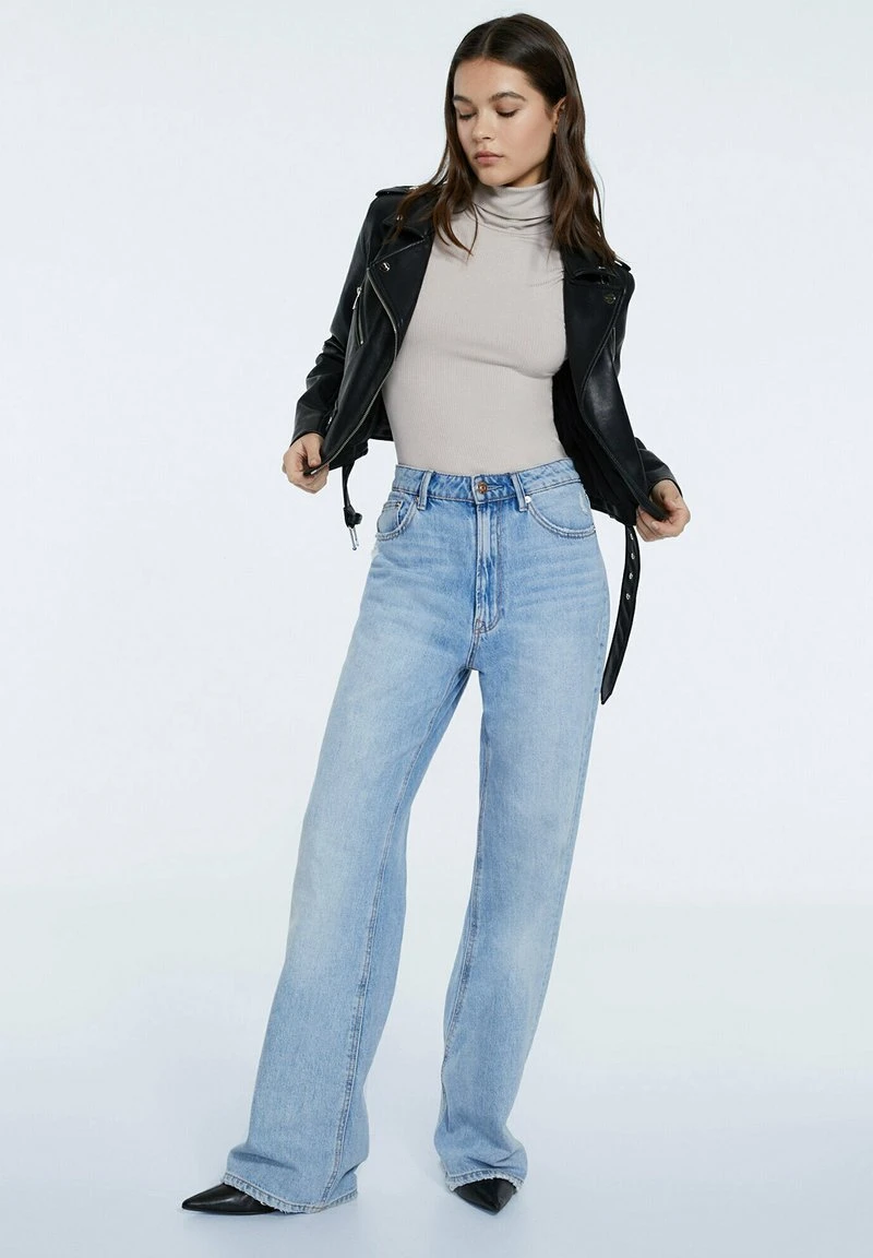 Stradivarius MIT ROLLKRAGEN - Top - Stone 4 Stradivarius MIT ROLLKRAGEN - Top - Stone – Bild 4