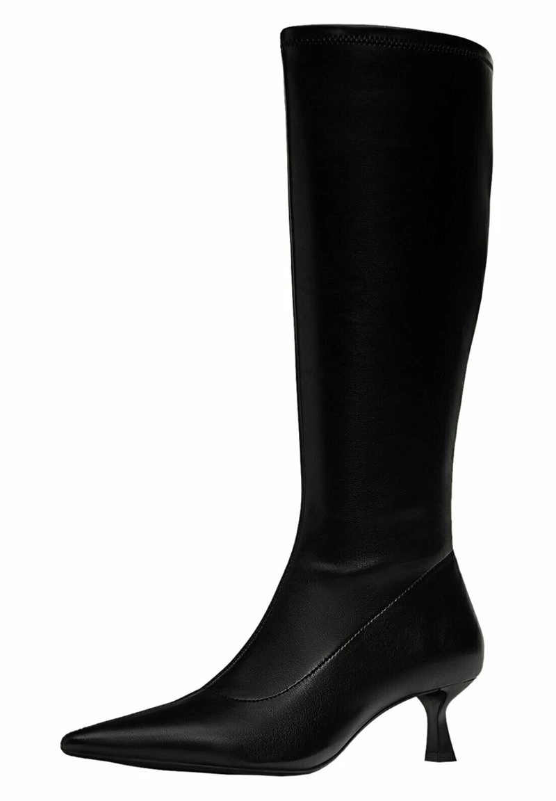 Stradivarius MIT STILETTOABSATZ UND HOHEM SCHAFT - Stiefel - Black 3 Stradivarius MIT STILETTOABSATZ UND HOHEM SCHAFT - Stiefel - Black – Bild 3