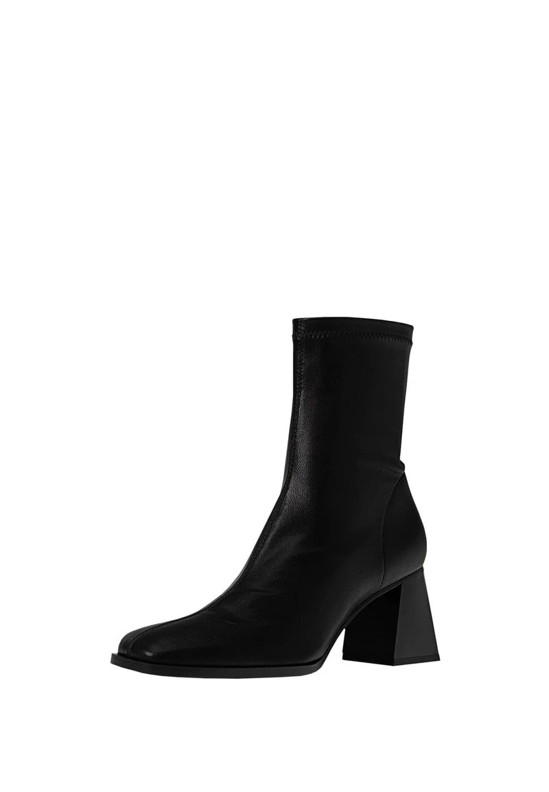 Stradivarius MIT HALBHOHEM ABSATZ - Ankle Boot - Black 3 Stradivarius MIT HALBHOHEM ABSATZ - Ankle Boot - Black – Bild 3