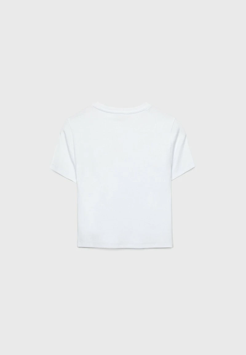Stradivarius T-Shirt Print - White 6 Stradivarius T-Shirt Print - White – Bild 6