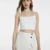 Stradivarius Wickelrock - Off White